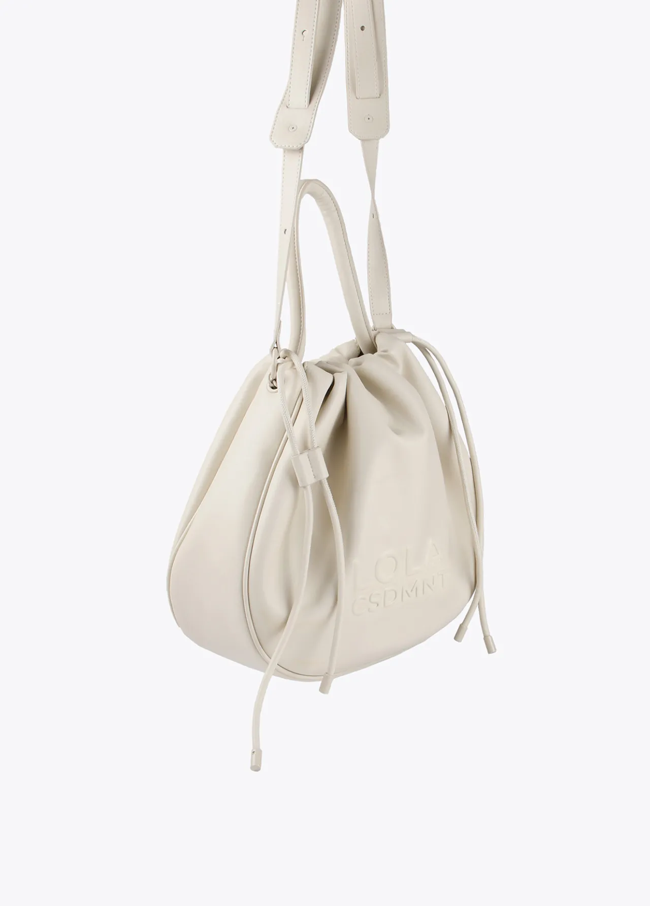 Lola Casademunt Bolsos<Bolso tipo shopper semicirular DORADO