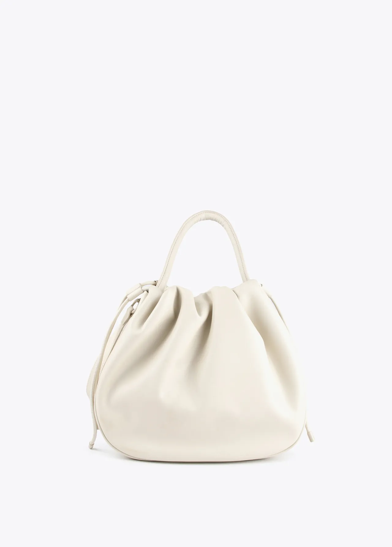 Lola Casademunt Bolsos<Bolso tipo shopper semicirular DORADO