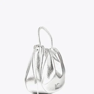 Lola Casademunt Bolsos<Bolso tipo shopper semicirular DORADO