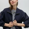 Lola Casademunt Abrigos Y Cazadoras | Chaquetas Y Gabardinas<Bomber técnica de edición limitada - Lola Casademunt NAVY