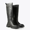Lola Casademunt Botas Y Botines<Bota alta logotipada | COLECCIÓN LOLA | Lola Casademunt NEGRO