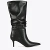 Lola Casademunt Botas Y Botines<Bota caña fruncida DORADO
