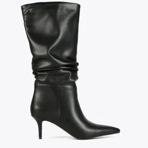 Lola Casademunt Botas Y Botines<Bota caña fruncida DORADO