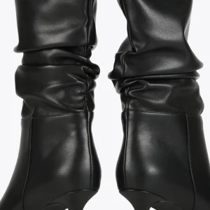 Lola Casademunt Botas Y Botines<Bota caña fruncida DORADO