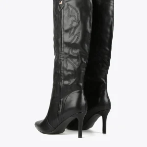 Lola Casademunt Botas Y Botines<Bota cowboy de caña alta NEGRO