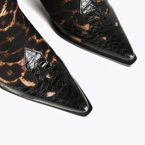 Lola Casademunt Botas Y Botines<Bota cowboy leopardo | COLECCIÓN LOLA | Lola Casademunt ESTAMPADO