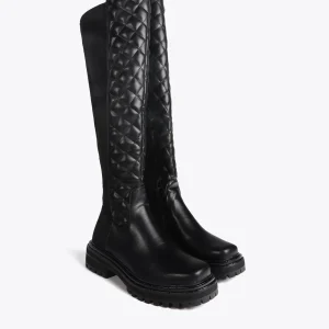 Lola Casademunt Botas Y Botines<Bota de caña alta acolchada NEGRO