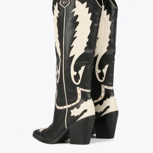 Lola Casademunt Botas Y Botines<Bota estilo cowboy NEGRO-BLANCO