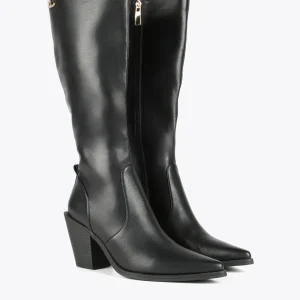 Lola Casademunt Botas Y Botines<Bota estilo cowboy caña alta NEGRO