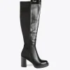 Lola Casademunt Botas Y Botines<Bota mosquetera alta tacon | Calzado | Lola Casademunt MARRON