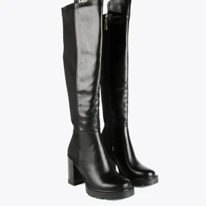 Lola Casademunt Botas Y Botines<Bota mosquetera alta tacon |  Calzado | Lola Casademunt MARRON