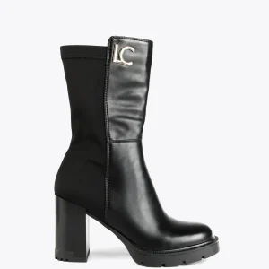 Lola Casademunt Botas Y Botines<Botin media caña dos tejidos | Calzado | Lola Casademunt MARRON