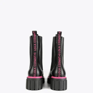 Lola Casademunt Botas Y Botines<Botin suela color | Calzado | Lola Casademunt NEGRO