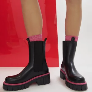 Lola Casademunt Botas Y Botines<Botin suela color | Calzado | Lola Casademunt NEGRO