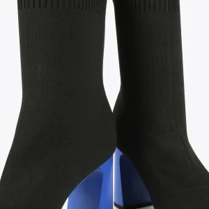 Lola Casademunt Botas Y Botines<Botín calcetín con suela track NEGRO-AZUL