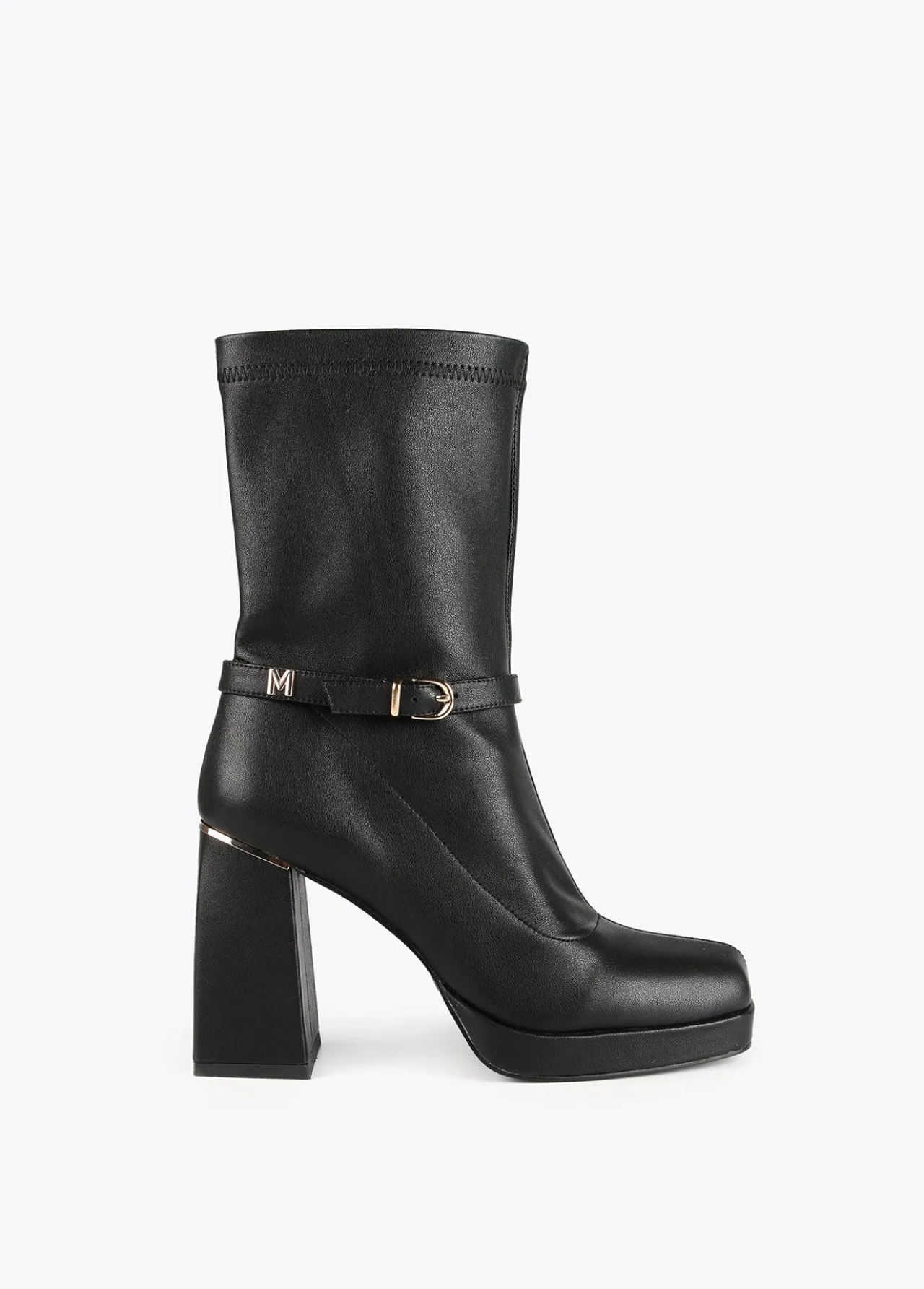 botn_con_hebilla__calzado__lola_casademunt_0.webp Lola Casademunt Botas Y Botines<Botín con hebilla | Calzado | Lola Casademunt MARRON