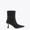 Lola Casademunt Botas Y Botines<Botín efecto brillo NEGRO