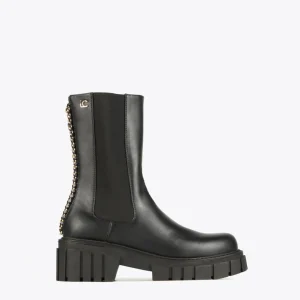 Lola Casademunt Botas Y Botines<Botín con cadena NEGRO