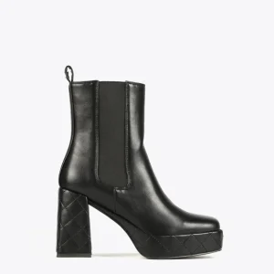 Lola Casademunt Botas Y Botines<Botín plataforma NEGRO