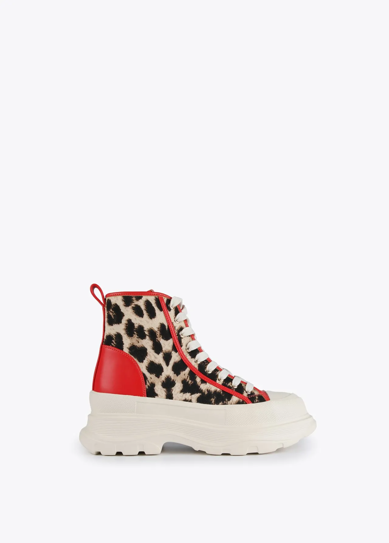 botn_plataforma_estampado_leopardo__calzado__lola_casademunt_0.webp Lola Casademunt Animal Print | Botas Y Botines<Botín plataforma estampado leopardo | Calzado | Lola Casademunt ROJO