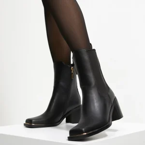 Lola Casademunt Botas Y Botines<Botín tipo cowboy NEGRO