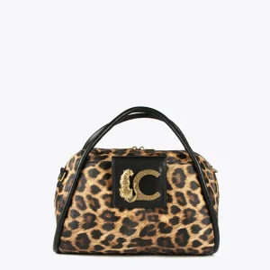 Lola Casademunt Animal Print | Bolsas De Viaje<Bowling efecto piel animal print MARRON-NEGRO