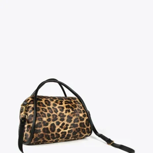 Lola Casademunt Animal Print | Bolsas De Viaje<Bowling efecto piel animal print MARRON-NEGRO