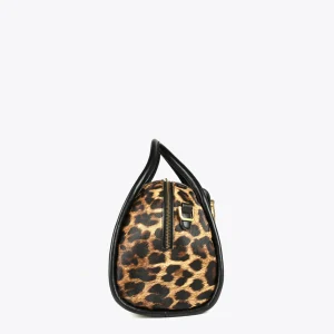 Lola Casademunt Animal Print | Bolsas De Viaje<Bowling efecto piel animal print MARRON-NEGRO