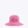 Lola Casademunt Accesorios | Baño<Bucket efecto ráfia y crochet NEGRO