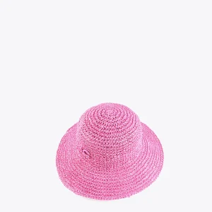 Lola Casademunt Accesorios | Baño<Bucket efecto ráfia y crochet NEGRO