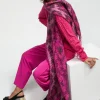 Lola Casademunt Animal Print | Otros Complementos<Bufanda animal print y flecos ROJO-ROSA