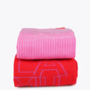Lola Casademunt Otros Complementos<Caja pack calcetines ROSA-ROJO