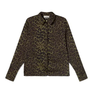 Lola Casademunt Animal Print | Camisas Y Blusas<Camisa animal print NEGRO-VERDE