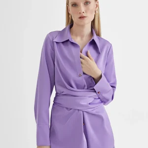 Lola Casademunt Camisas Y Blusas<Camisa anudada LIMA