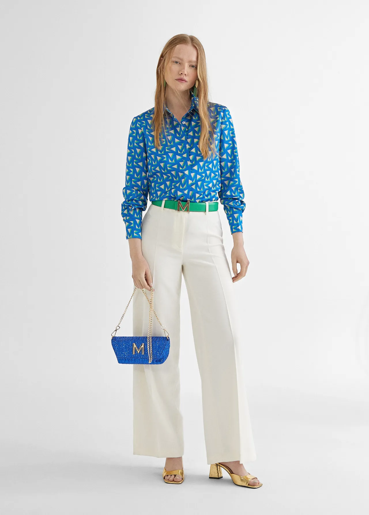 camisa_azul_estamapada_3.webp Lola Casademunt Camisas Y Blusas<Camisa azul estamapada ROJO