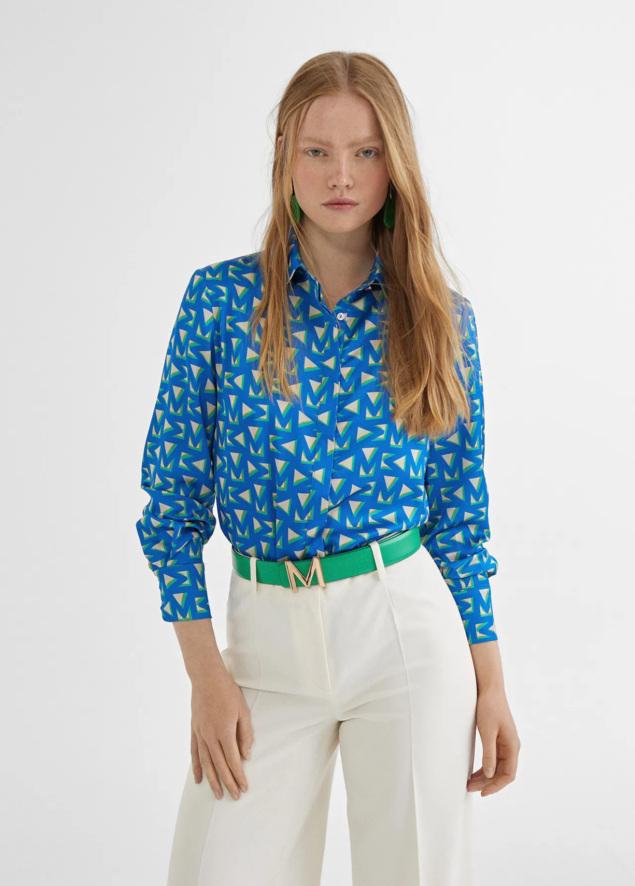 camisa_azul_estamapada_4.webp Lola Casademunt Camisas Y Blusas<Camisa azul estamapada ROJO