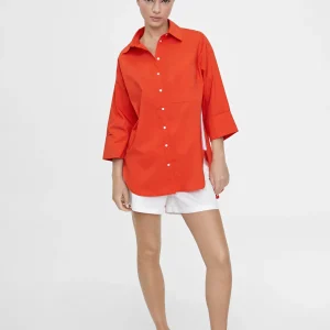 Lola Casademunt Camisas Y Blusas<Camisa basica de algodón BLANCO