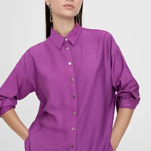 Lola Casademunt Camisas Y Blusas<Camisa basica manga larga LILA