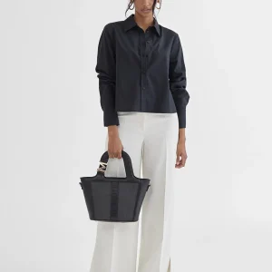 Lola Casademunt Camisas Y Blusas<Camisa bordado fantasía NEGRO-METAL
