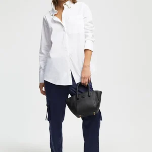 Lola Casademunt Camisas Y Blusas<Camisa detalle logo BLANCO