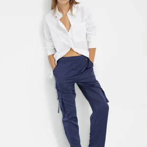 Lola Casademunt Camisas Y Blusas<Camisa detalle logo BLANCO
