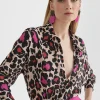 Lola Casademunt Camisas Y Blusas<Camisa estampada ROJO-ROSA
