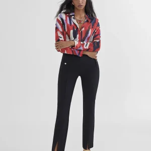 Lola Casademunt Camisas Y Blusas<Camisa estampada LILA-ROJO