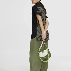 Lola Casademunt Camisas Y Blusas<Camisa estampado espalda NEGRO-VERDE