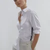 Lola Casademunt Camisas Y Blusas<Camisa logotipada detalle cinta | COLECCIÓN LOLA | Lola Casademunt BLANCO