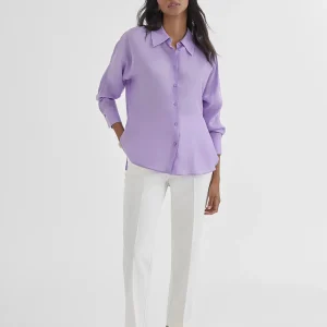 Lola Casademunt Camisas Y Blusas<Camisa monocolor CRUDO