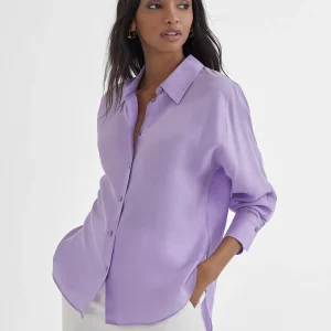 Lola Casademunt Camisas Y Blusas<Camisa monocolor CRUDO
