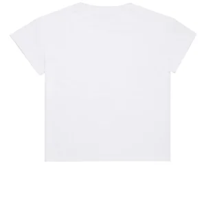 Lola Casademunt Camisetas Y Tops<Camiseta básica Barcelona en algodón 100% - Lola Casademunt BLANCO-ROJO