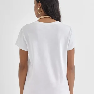 Lola Casademunt Camisetas Y Tops<Camiseta básica Summer BLANCO-ROJO