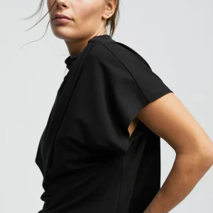 Lola Casademunt Camisetas Y Tops<Camiseta cuello perkins NEGRO